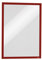 Durable Info-Rahmen Duraframe Magnetic (A3, Magnetrahmen für metallische Oberflächen) 5 Stück, rot, 486803