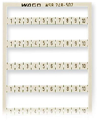 Wago 248-502 Schnellbeschriftungssystem (50-er Pack)