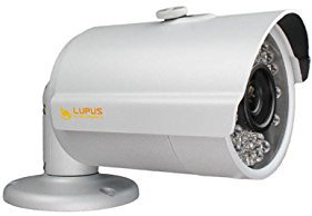 Lupus-Electronics 13110 LE139HD HDTV Kamera, wetterfeste Nachtsichtkamera mit 1080p Auflösung und HDCVI, BNC-Anschluss, 12 V Netzteil, 25 m Nachtsicht, Silber