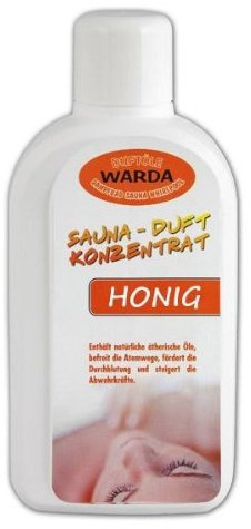 Warda Saunaaufguss Honig 1 l Flasche - Ein Liter Konzentrat