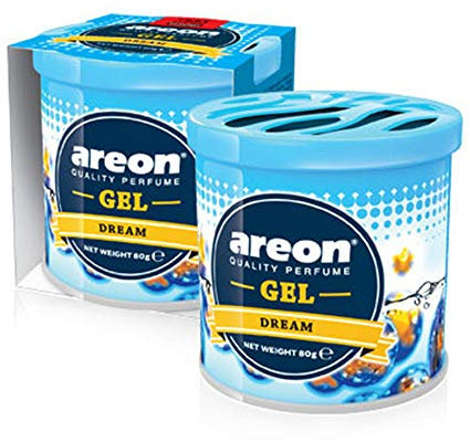 AREON Lufterfrischer Gel CAN Auto Duft Duftdose Raumduft Erfrischer Autolufterfrischer (Dream)