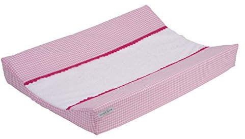 LITTLE DUTCH 3110 Wickelauflagen-Bezug rosa Vichy-Karo Gr. 45x70 cm