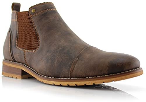 Ferro Aldo MFA606325 Slip On Ankle Men's Casual Chukka Boots Brown 9