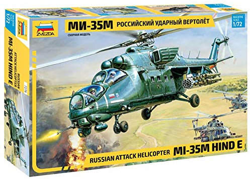 Zvezda 500787276 - 1:72 Helikopter MIL MI-35 Fly Infantery