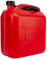 Motorkit Bidon/Verseuse en plastique pour essence/diesel, avec bande de mesure facile à lire avec entonnoir, 20 l homologué, mauve