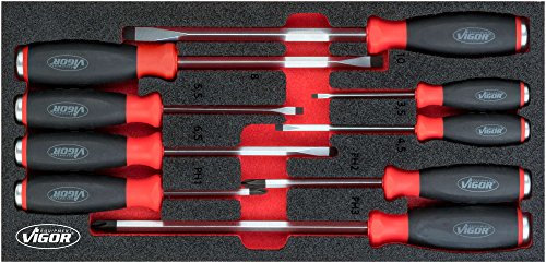 Vigor Schlagkappen-Schraubendreher-Satz, 1 Stück, V5068