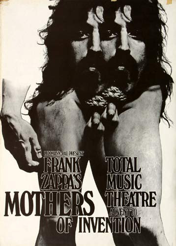 Frank Zappa - Chungas Revenge, 1970 » Konzertplakat/Premium Poster | Live Konzert Veranstaltung | DIN A1 «