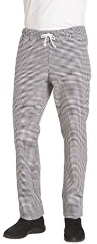 Koch-Schlupfhose Größe, Schwarz/Weiss, M