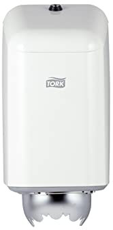 Tork Mini Innenabrollungsspender Weiß M1, Einhändige Bedienung, 200040
