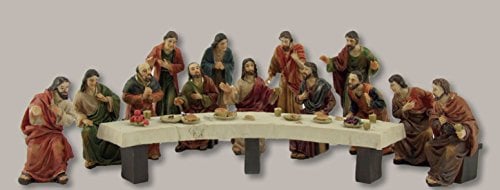 Passionsfiguren: Letztes Abendmahl für ca. 5cm Figuren