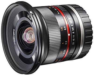 Walimex Pro - Objetivo ángulo Ancho 1:2,0 CSC para Sony E-Mount, Color Negro
