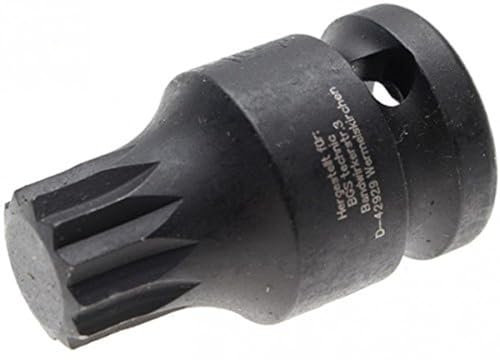 BGS 5381-M16 - Douille à embouts à choc - 12,5 mm (1/2) - denture multiple intérieure (pour XZN) M16