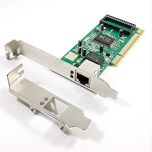 X-Media XM-NA3500 PCI 1-Port 10/100/1000Mbps Gigabit Ethernet PCI Netzwerkkarte/Netzwerkadapter Realtek RTL8169SC Chipsatz, Windows 10 & Linux unterstützt