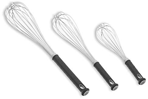 Lacor 61639 - Fouet en fibre de verre 40 cm. Qualité professionnelle | Ustensile professionnel durable; conçu pour un rendement optimal y nettoyage rapide et facile au lave-vaisselle