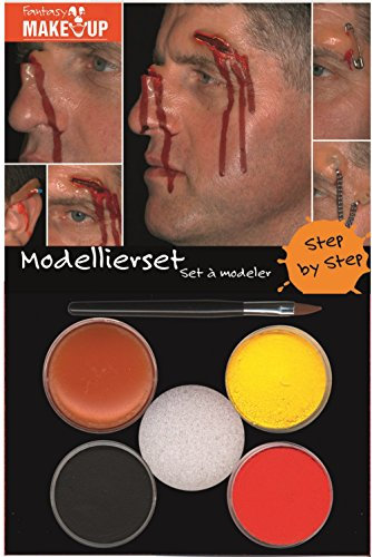 Aptafêtes – fa18880 – Set Modellierwerkzeug/Make Up Aqua Express 4 x 7 g – Einheitsgröße