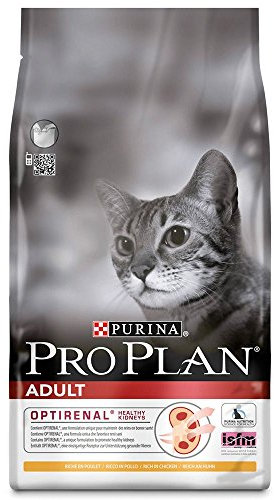Pro Plan PURINA PRO PLAN Cat Original Adult 1+ OPTIRENAL reich an Huhn Trockenfutter Beutel 1,5kg