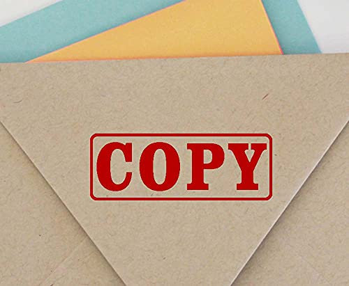 COPY Selbstfarber Stempel Buro stationar Bedrucktes Glanzend Stamp