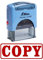 COPY Selbstfarber Stempel Buro stationar Bedrucktes Glanzend Stamp