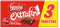 Nestlé Extrafino Tableta de Chocolate con Leche, 3 x 125g