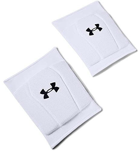 Under Armour UA Armour 2.0 - Rodilleras, Large, White/ Red/ Black