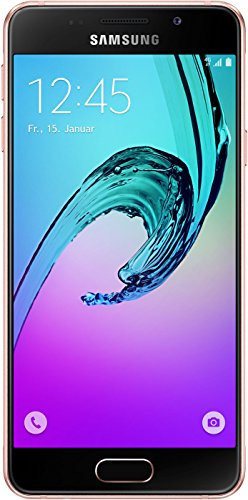 Samsung Galaxy A3 (2016) Smartphone (4,7 Zoll (12,04 cm) Touch-Display, 16 GB Speicher, Android 5.1) pink-gold