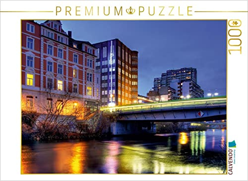 CALVENDO Puzzle Benno Ohnesorg Brücke | 1000 Teile Lege-Größe 64 x 48 cm Foto-Puzzle für glückliche Stunden