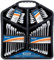 Draper 26697 Metric/AF Hi-Torq Combination Spanner Set, 32 Pieces , Blue