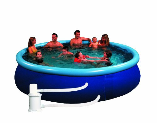Friedola 12302 - Quick-Pool-Set, 450 x 86 cm, blau