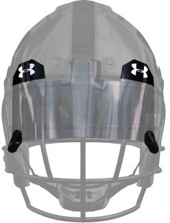 Under Armour Youth Football Helmet Visor, Clear