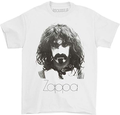 Ill Rock Merch Frank Zappa White Portait T-Shirt