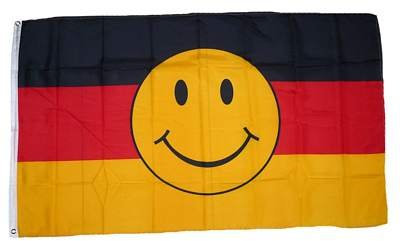 Fahne/Flagge Deutschland Smile NEU 90 x 150 cm