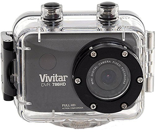 Vivitar DVR787HD Sports Camcorder 2.4 Inch Screen 12 Megapixels with Waterproof Housing 10 m Full HD 1080p