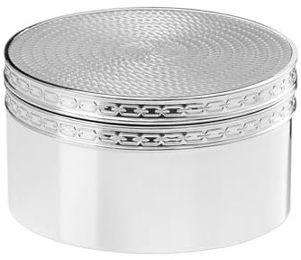 Wedgwood Silver Covered Box, 3.2cm