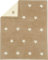 Ibena Wohndecke Baumwollmischung beige Größe 150x200 cm