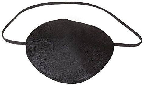 Piraten-Kostüm Augen-Klappe Seeräuber-Kostüm Eyepatch Verkleidung Zubehör Faschings-Kostüm Karneval Verkleidung
