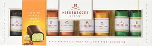 Niederegger Marzipan Exquisit Pralinen mit Zartbitter Schokolade 100g