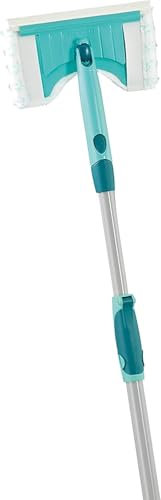 Leifheit Mopa para Limpiar Azulejos Flexipad con Palo telescópico de 65-110 cm, mopa Extensible con articulación de 360°, Adecuada para grifos