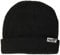 Neff Uni Fold Mütze, Black, One Size