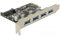 Delock PCI Express Karte > 4 x extern USB 3.0