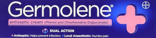 GERMOLENE Antiseptic Cream with Local Anaesthetic 30g PACK OF 2 (60GM)