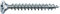 SPAX Universalschraube, 4,5 x 60 mm, 100 Stück, Kreuzschlitz Z2, Senkkopf, Vollgewinde, 4CUT, WIROX A3J, blank verzinkt, 1081010450603