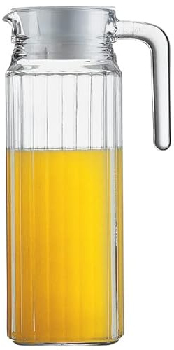 Arcoroc 70361 Quadro Glaskrug, 1,1 l Fassungsvermögen, 6 Stück