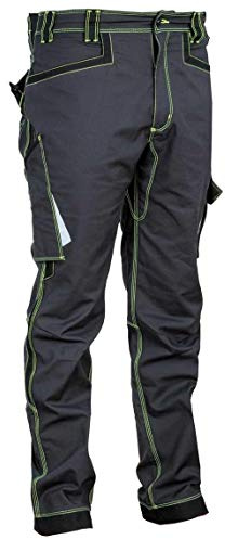 Cofra V482-0-04.Z54 Arbeits Hose Montijo, Anthrazit/Schwarz, Z54