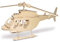 Quay Bell 206 Helikopter Holzbausatz FSC