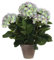 Mica decorations Hydrangea Pflanze, Violett, h45xd45cm