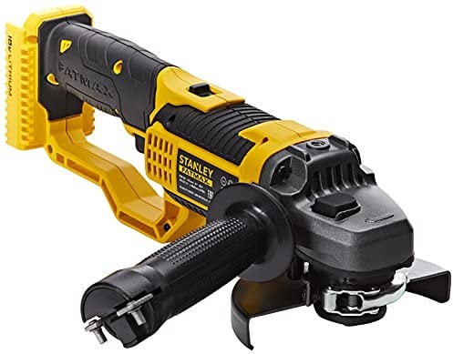 Stanley - FatMax FMC761B-XJ Fatmax Smerigliatrice Angolare Senza Batteria/Caricabatterie, 125 mm, 8.500 RPM, 18 V