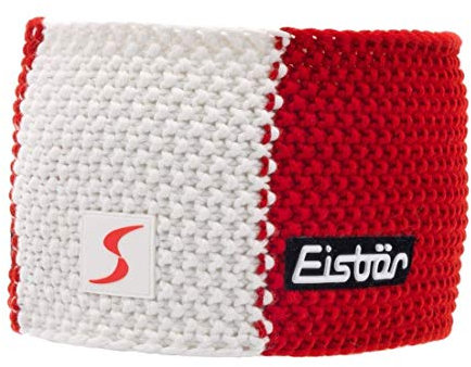 Eisbär Mütze Jamie Flag STB [13,5 cm] rot/weiß/rot, Größe Eisbär:One Size