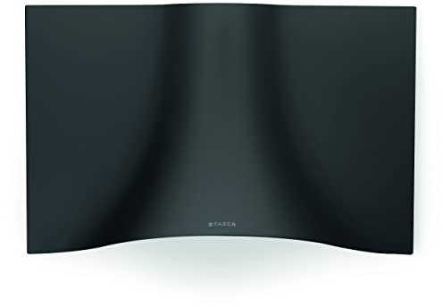 Hotte decorative murale Faber 5054002 - Hotte aspirante Pan droit - largeur 90 cm - Débit d'air maximum (en m3/h) : 700 - Niveau sonore Décibel mini. / maxi. (en dBA) : 50 / 69