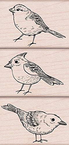 Hero Arts Woodblock Stempel Set Bird Trio