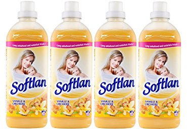 Softlan Vanille und Orchidee, 4er Pack (4 x 1 l)